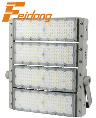 Alta qualidade popular durável ao ar livre novo estilo 600W Highmast IP66 para estádios esportivos LED módulo de luz de inundação