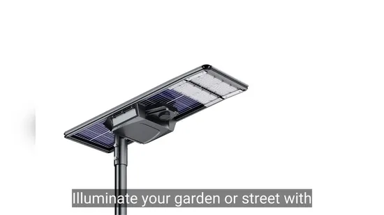30W/40W/50W/60W/80W/100W120W Jardim LED solar externo integrado tudo em uma luz solar