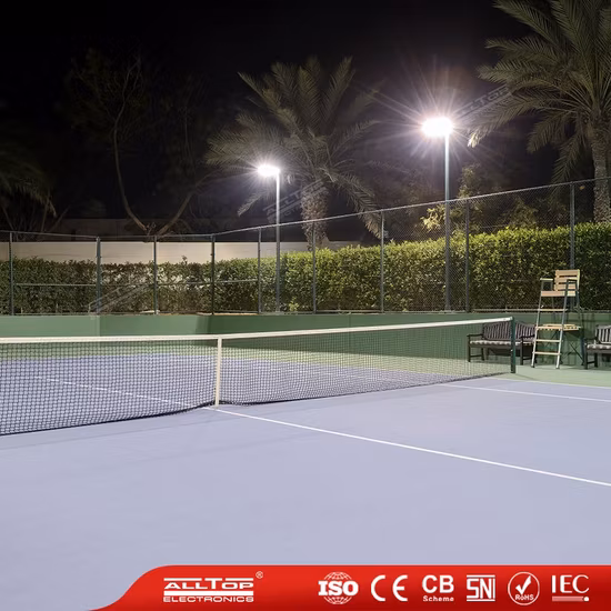 Alltop IP66 exterior de alta potência impermeável SMD alumínio 50 100 150 holofote solar LED de 200 watts